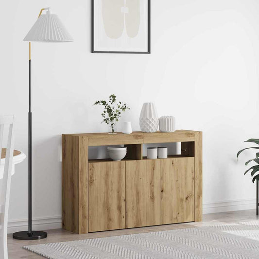 Sideboard Artisan Oak 116 x 30 x 75 cm Engineered Wood