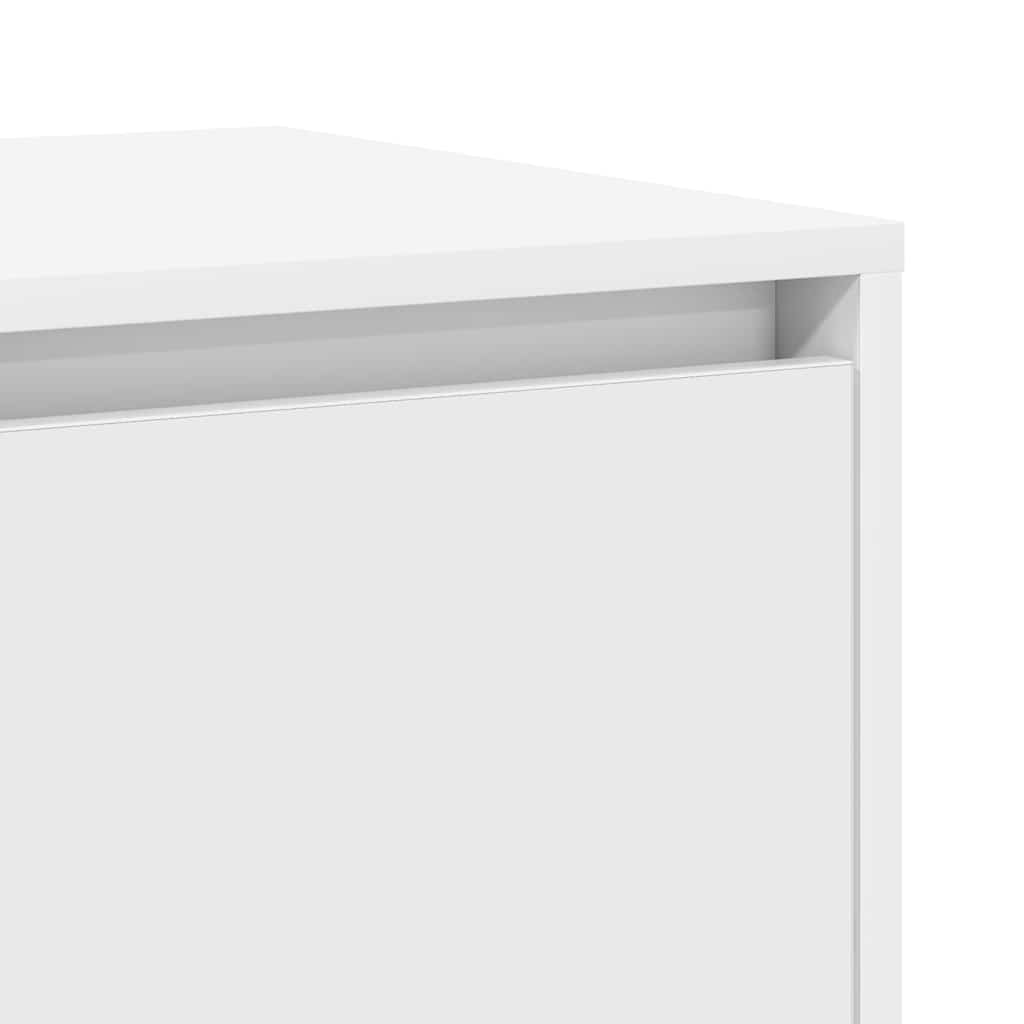 Sideboard White 135 x 41 x 75 cm Engineered Wood