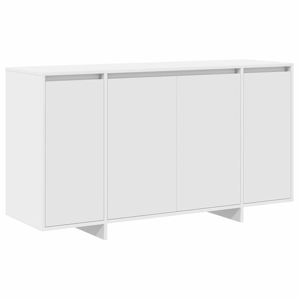 Sideboard White 135 x 41 x 75 cm Engineered Wood