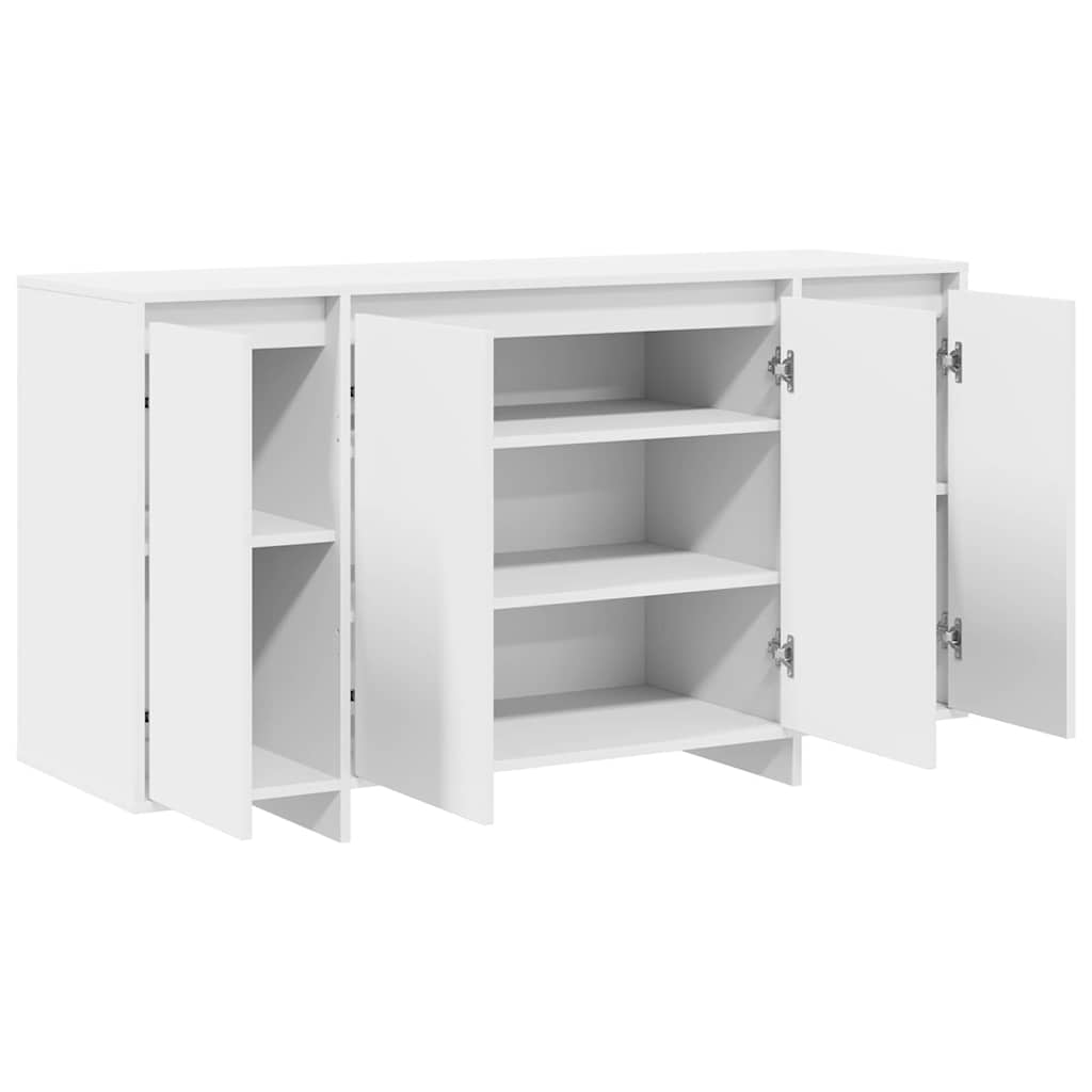Sideboard White 135 x 41 x 75 cm Engineered Wood