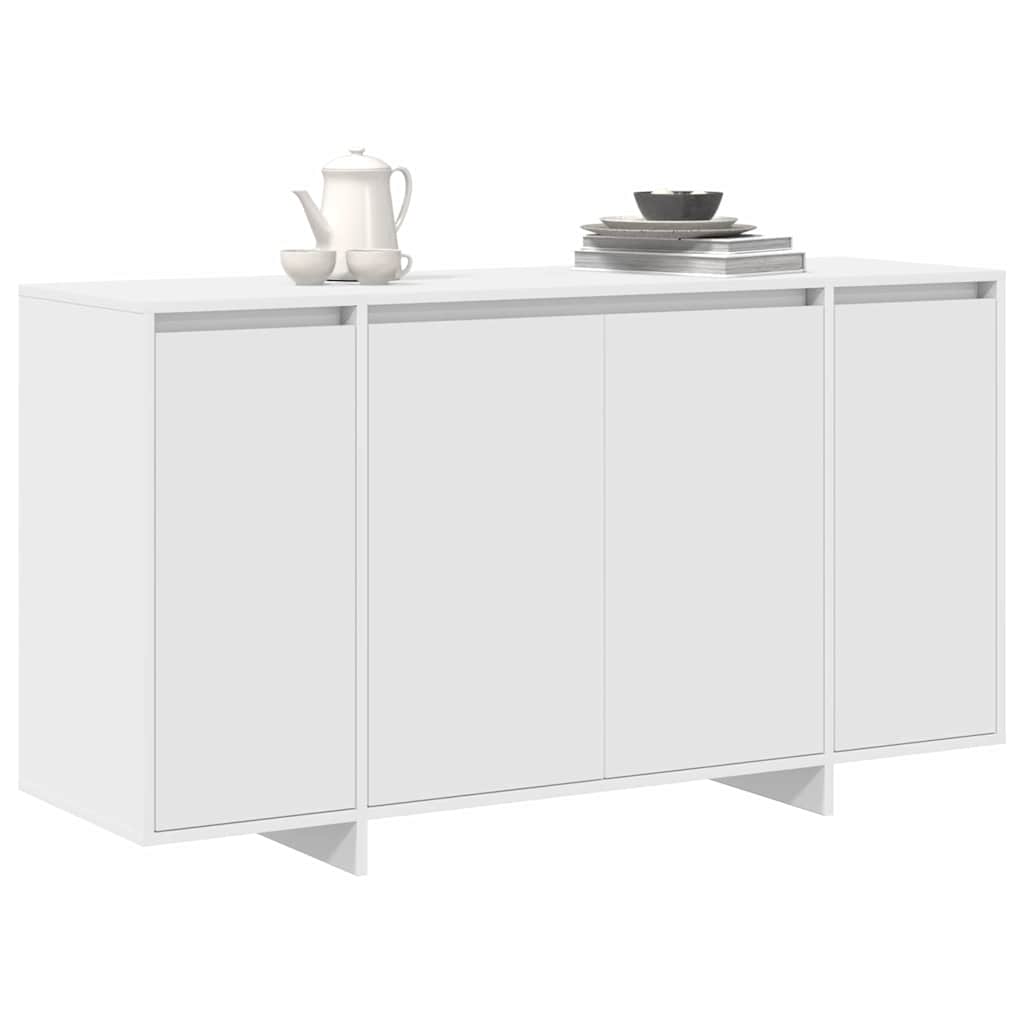 Sideboard White 135 x 41 x 75 cm Engineered Wood