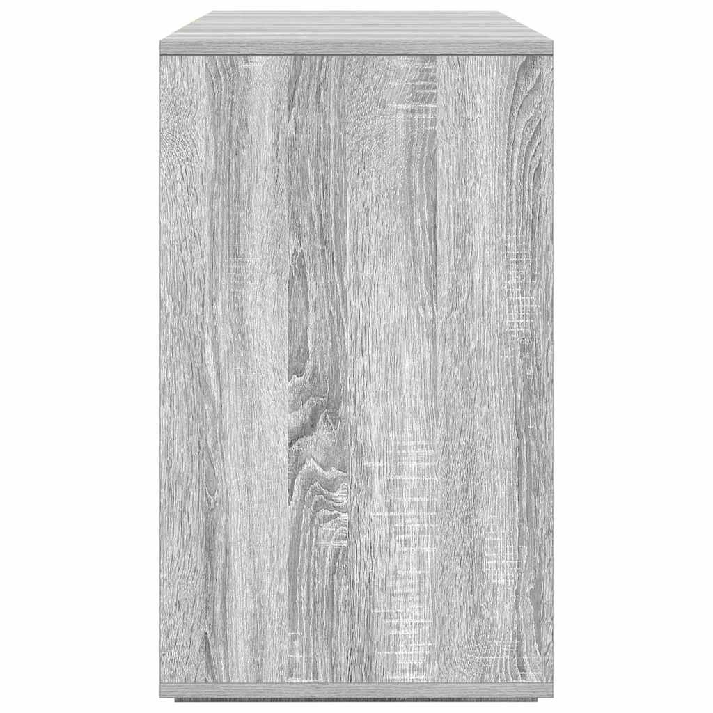 Sideboard Grey Sonoma 135 x 41 x 75 cm Engineered Wood