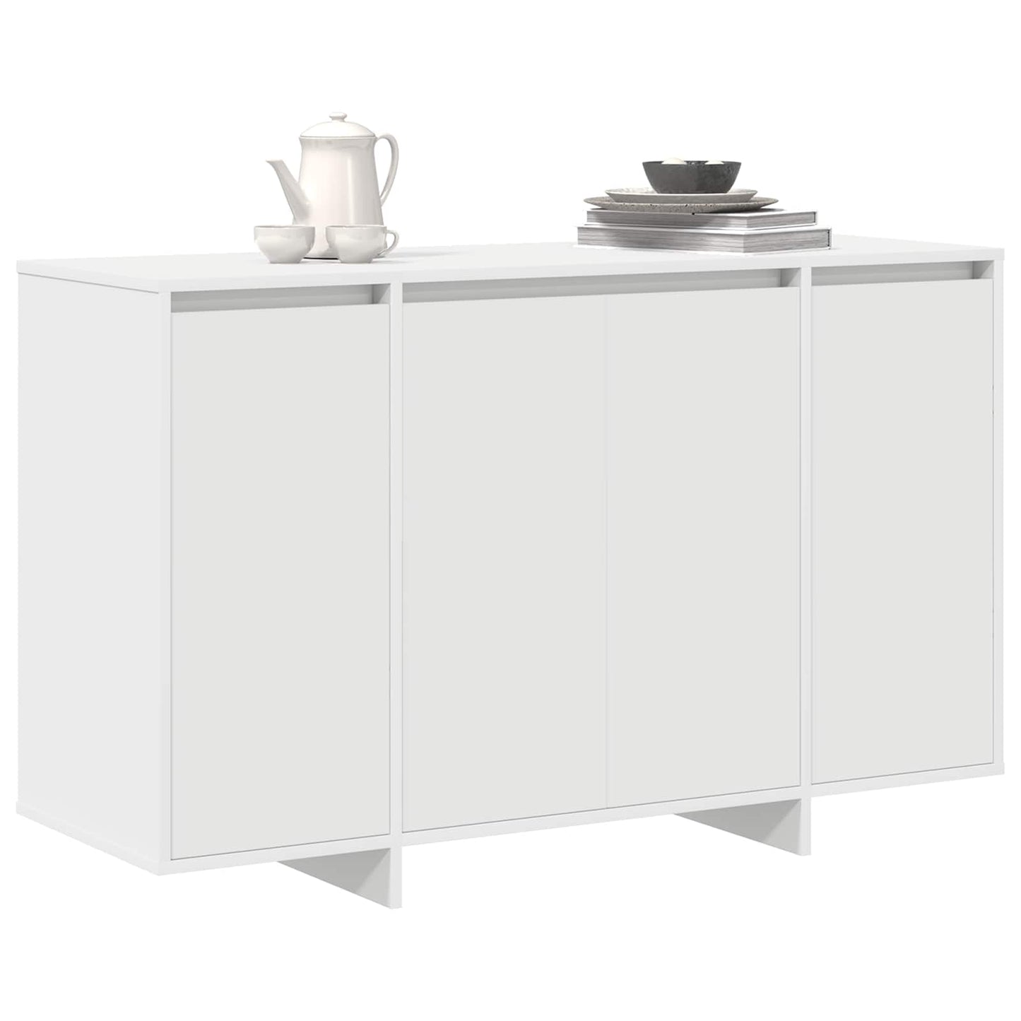Sideboard White 120 x 41 x 75 cm Engineered Wood