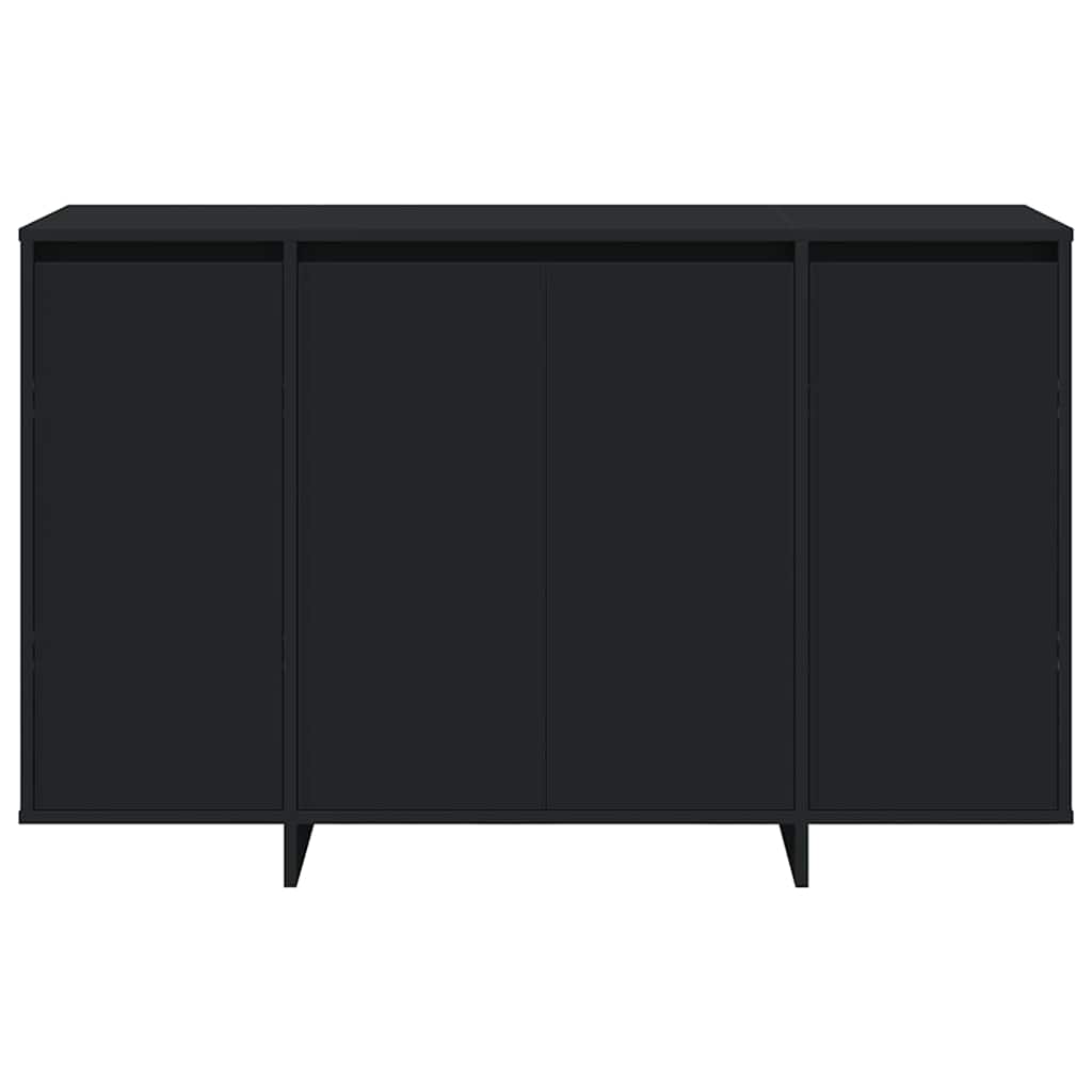 Sideboard Black 120 x 41 x 75 cm Engineered Wood