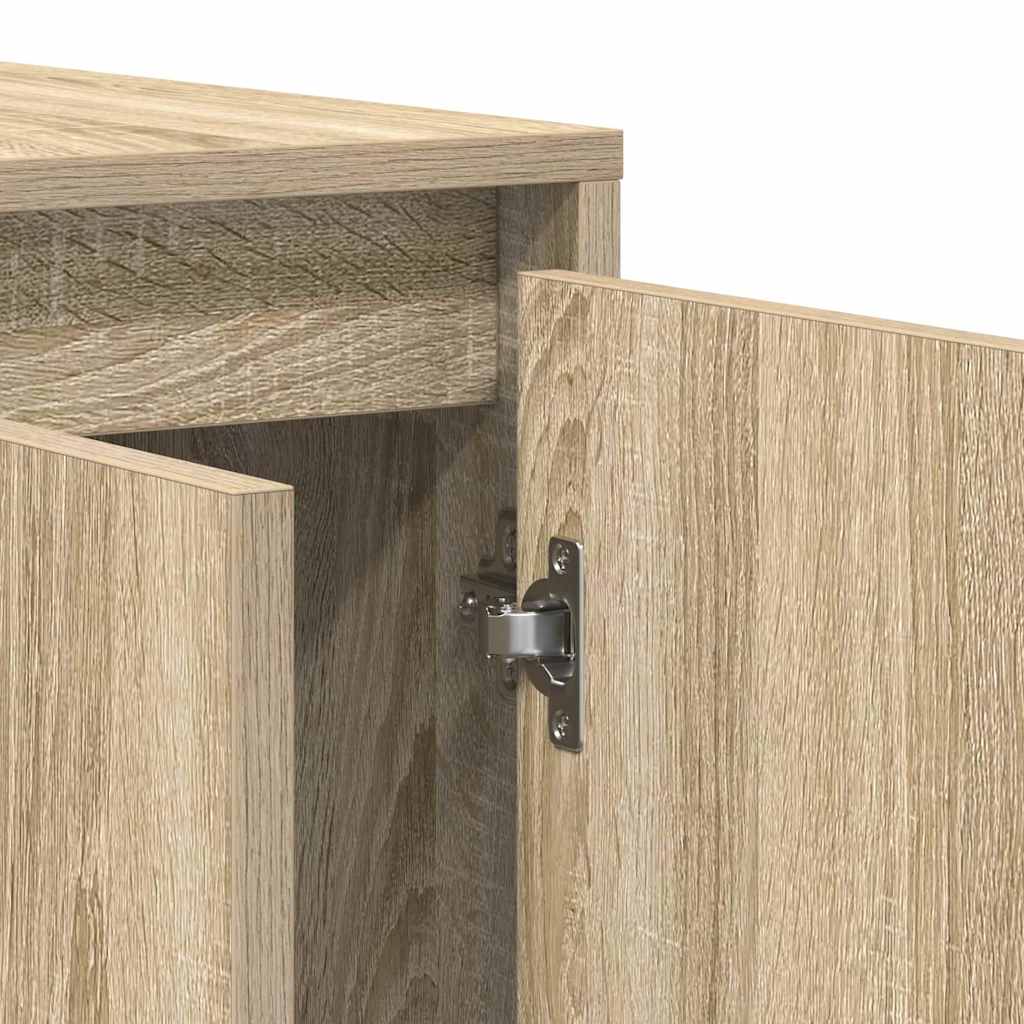 Sideboard Sonoma oak 120 x 41 x 75 cm Engineered wood