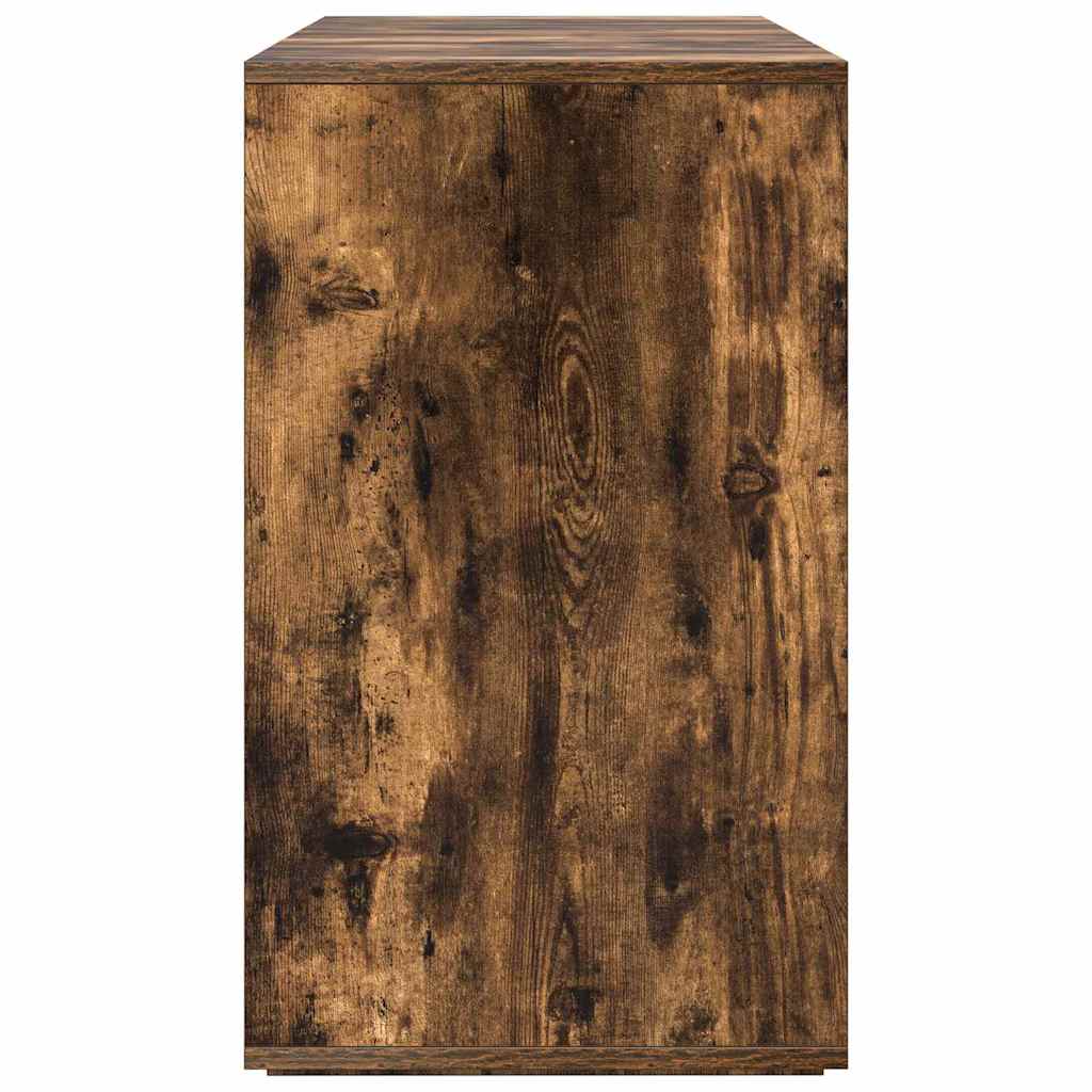 Sideboard Smoked Oak 120 x 41 x 75 cm Engineered Wood
