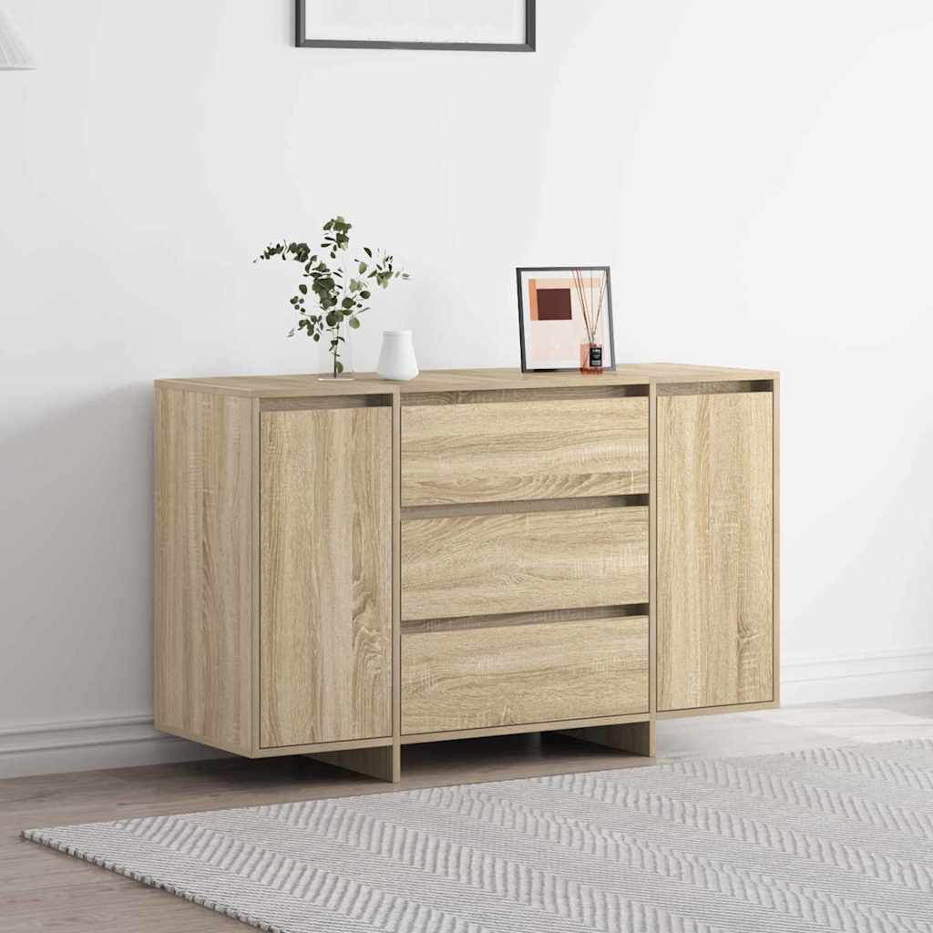 Sideboard Sonoma Oak 120 x 41 x 75 cm Engineered Wood