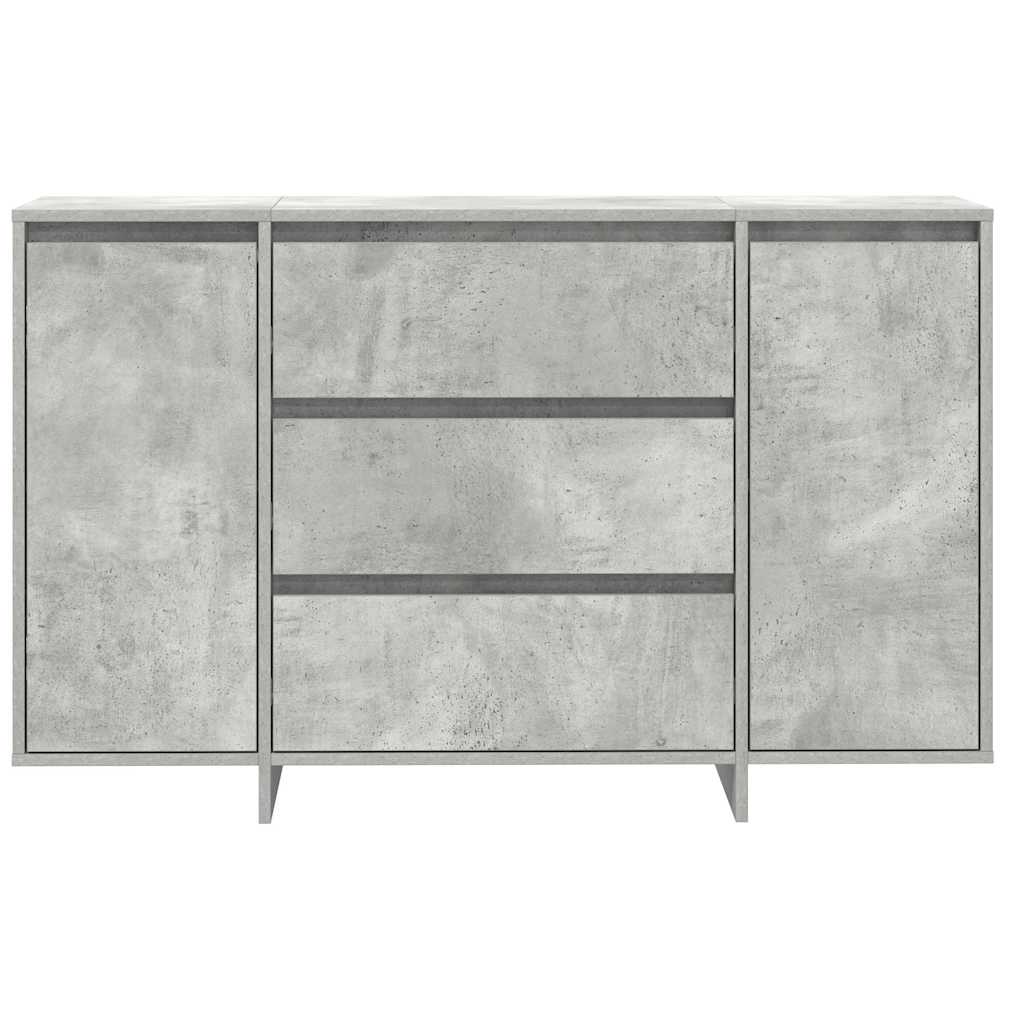 Sideboard Concrete Grey 120 x 41 x 75 cm Engineered Wood
