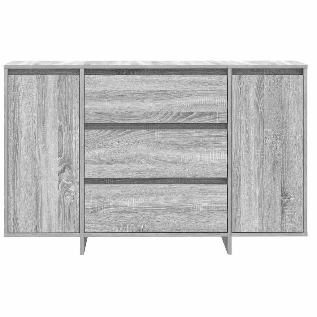 Sideboard Grey Sonoma 120 x 41 x 75 cm Engineered Wood