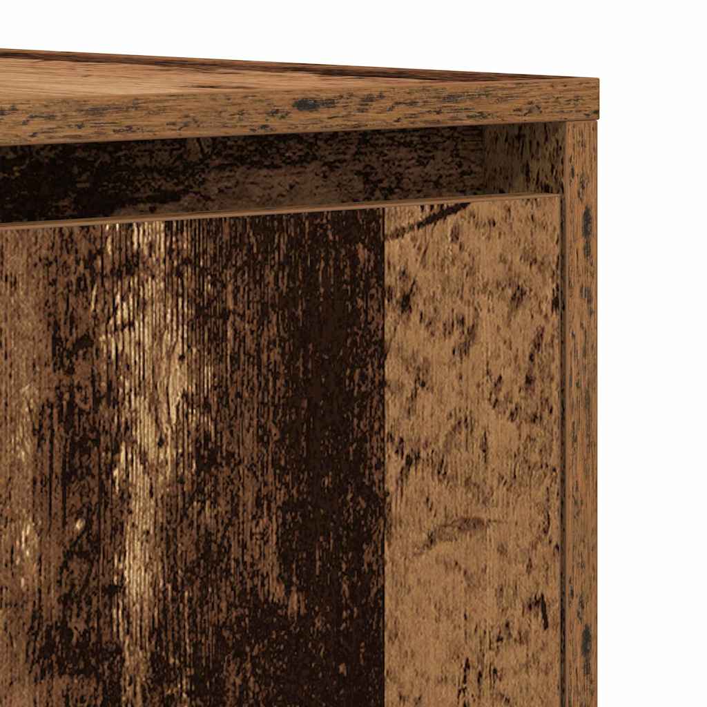 Sideboard with Drawer Old Wood 120 x 41 x 75 cm Engineered Wood