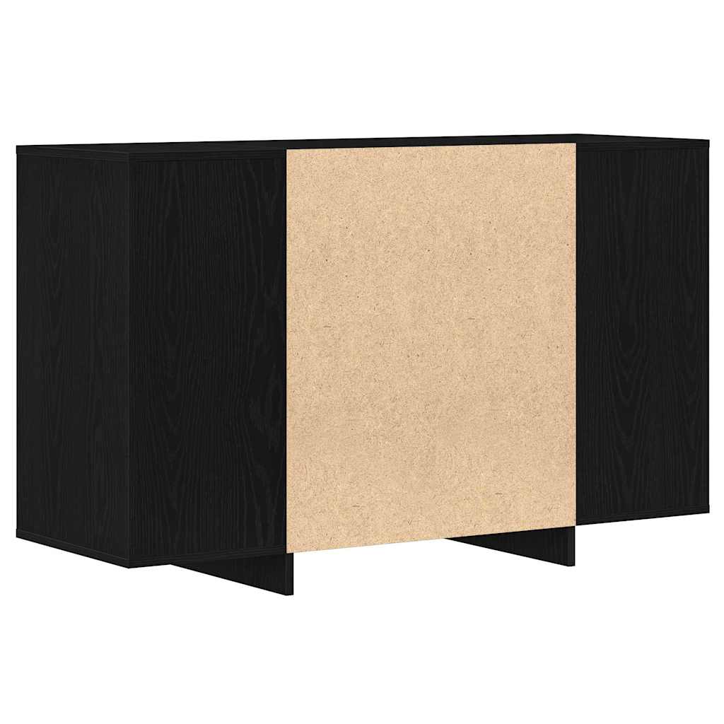 Sideboard Black Oak 120 x 41 x 75 cm Engineered Wood