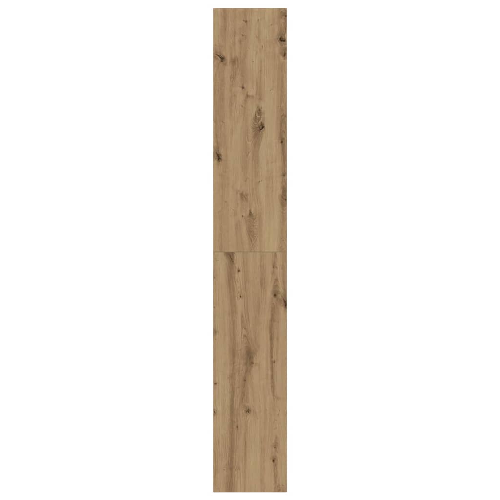 Book Cabinet Artisan Oak 80 x 30 x 198 cm Engineered Wood