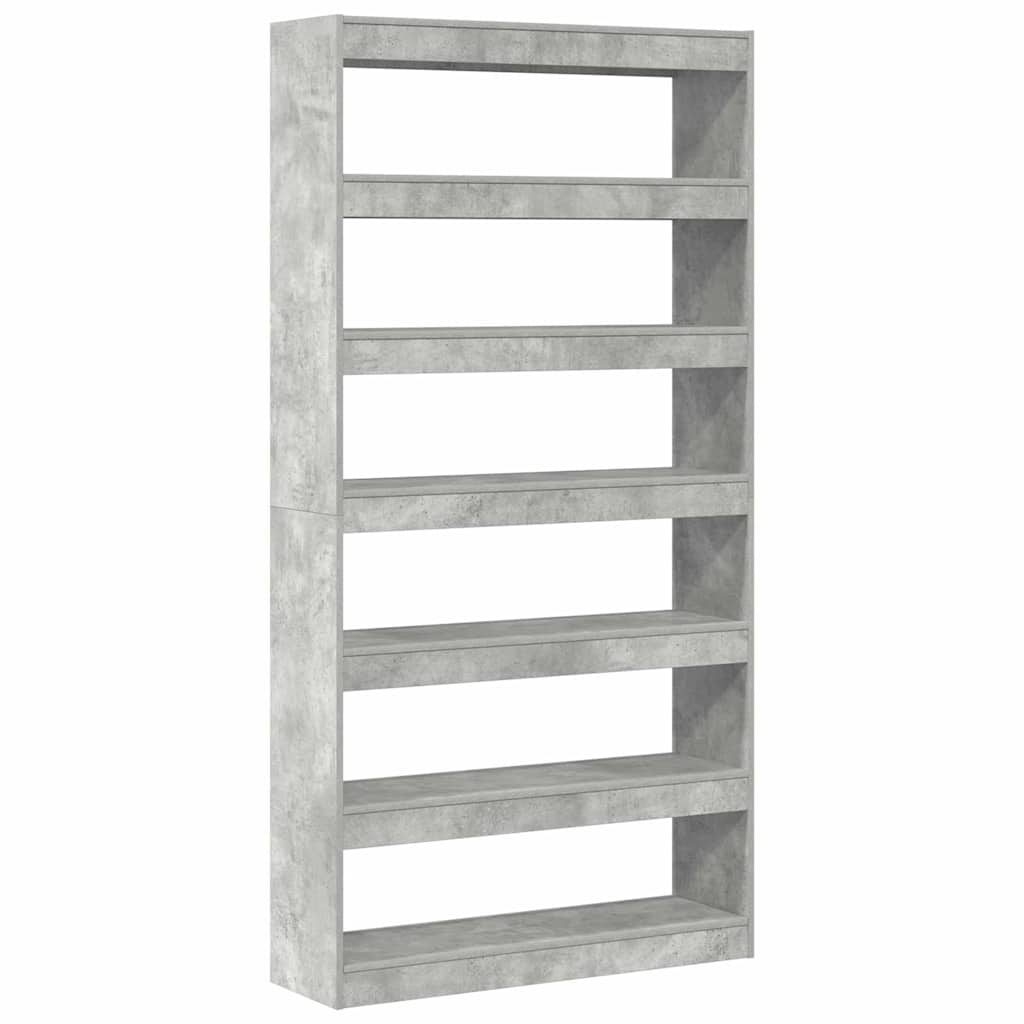 Book Cabinet 6-Tier 100 x 30 x 198 cm Engineered Wood