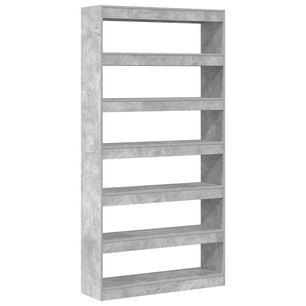 Book Cabinet 6-Tier 100 x 30 x 198 cm Engineered Wood