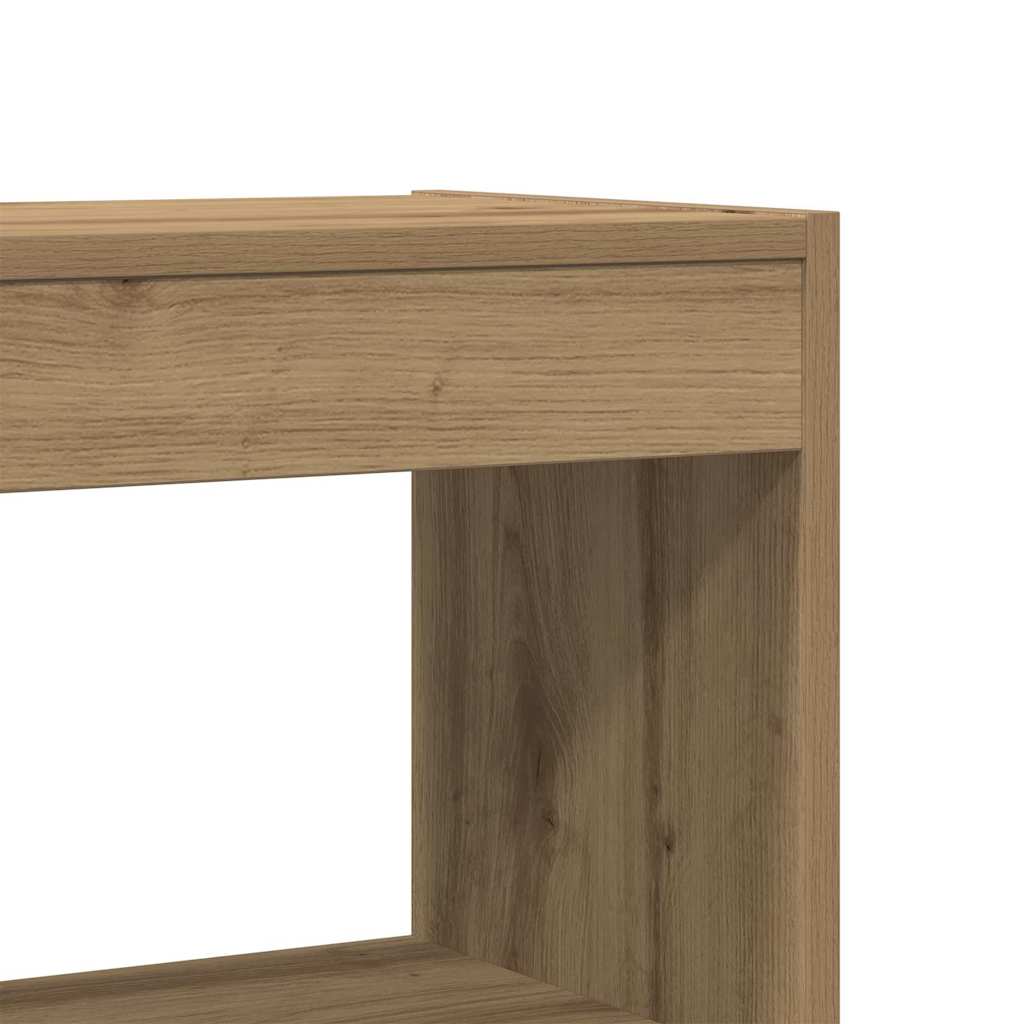 Book Cabinet Artisan Oak 100 x 30 x 198 cm Engineered Wood
