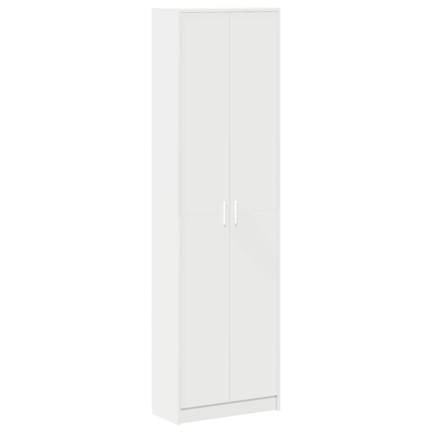 Wardrobe with Shelf White 55 x 25 x 189 cm Engineered Wood