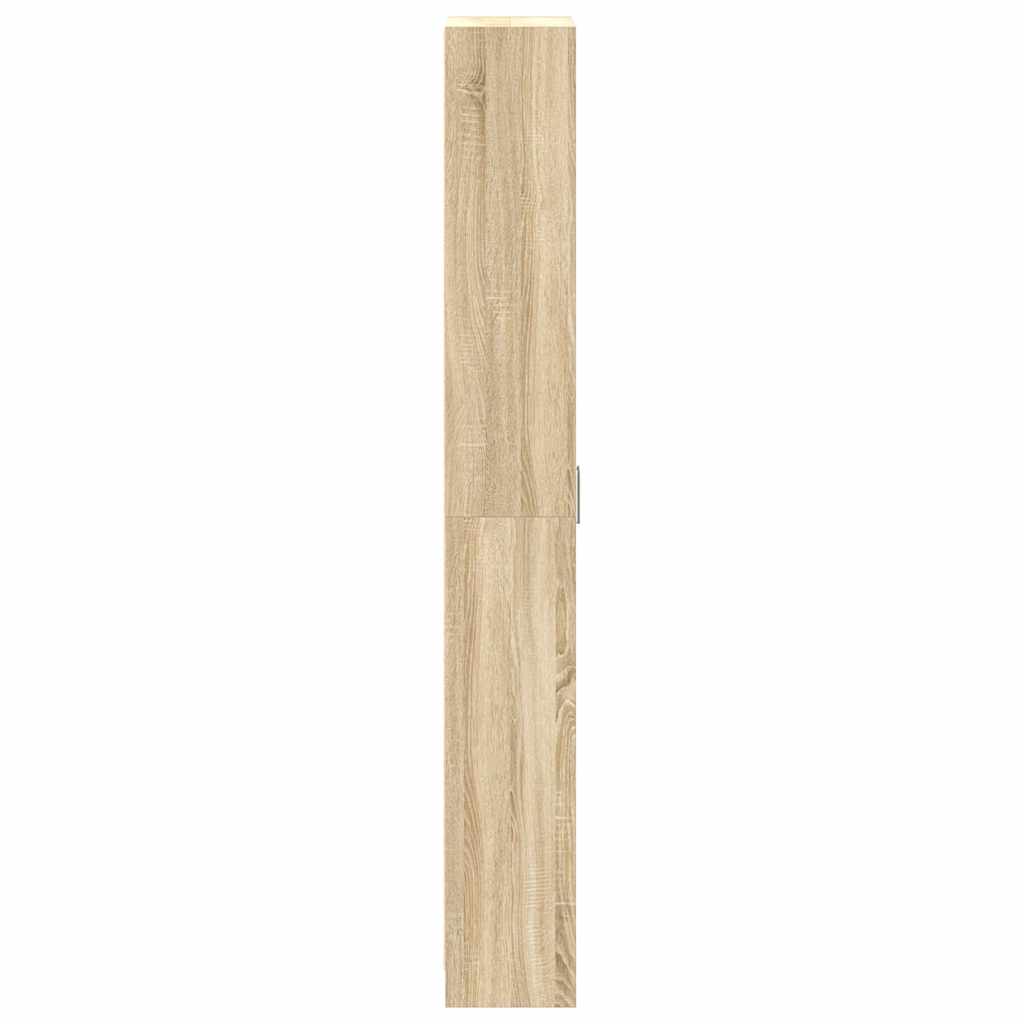 Wardrobe with Shelf Sonoma Oak 55 x 25 x 189 cm Engineered Wood