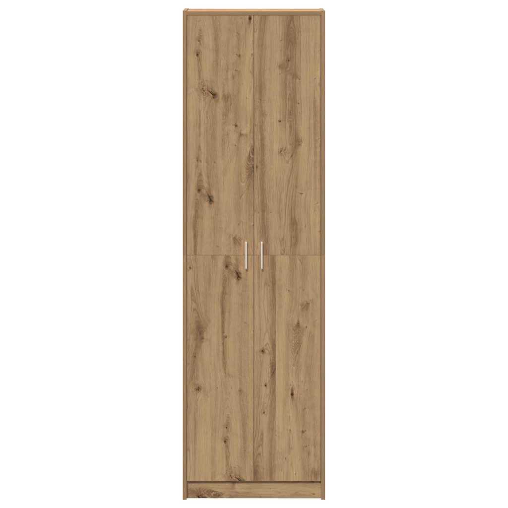 Wardrobe Artisan Oak 55 x 25 x 189 cm Engineered Wood