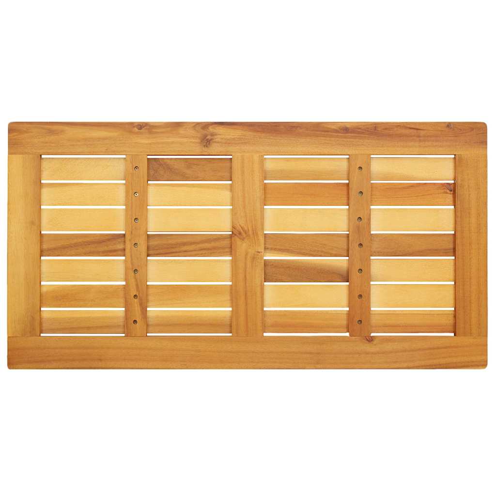 Table Top Oil Natural 90 x 45 x 2 cm Solid Acacia Wood
