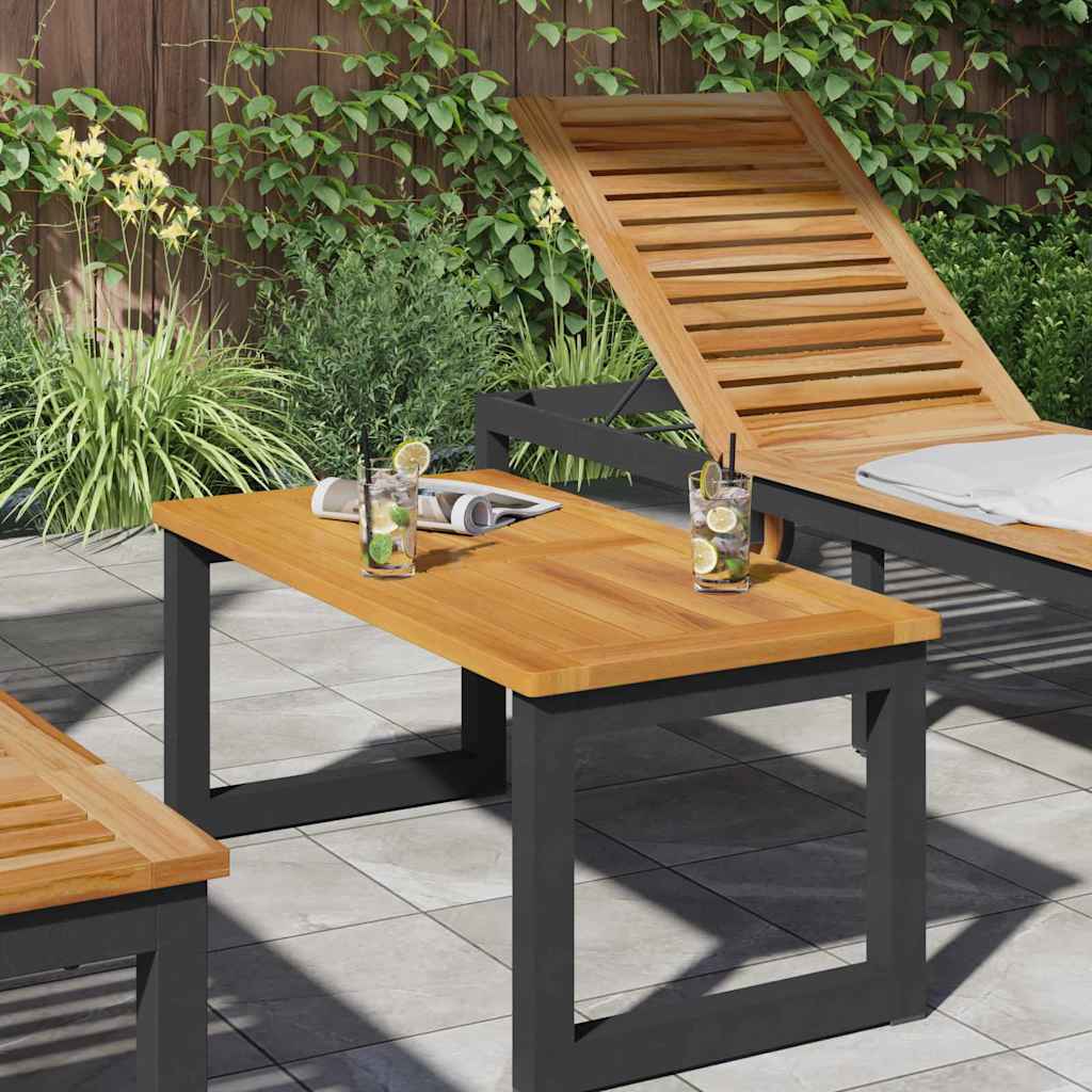 Table Top Oil Natural 90 x 45 x 2 cm Solid Acacia Wood