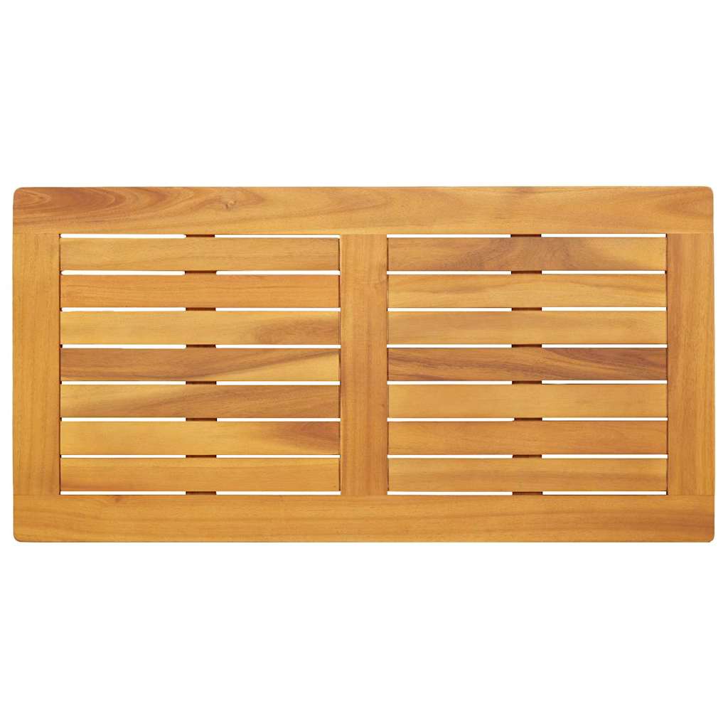 Table Top Oil Natural 90 x 45 x 2 cm Solid Acacia Wood