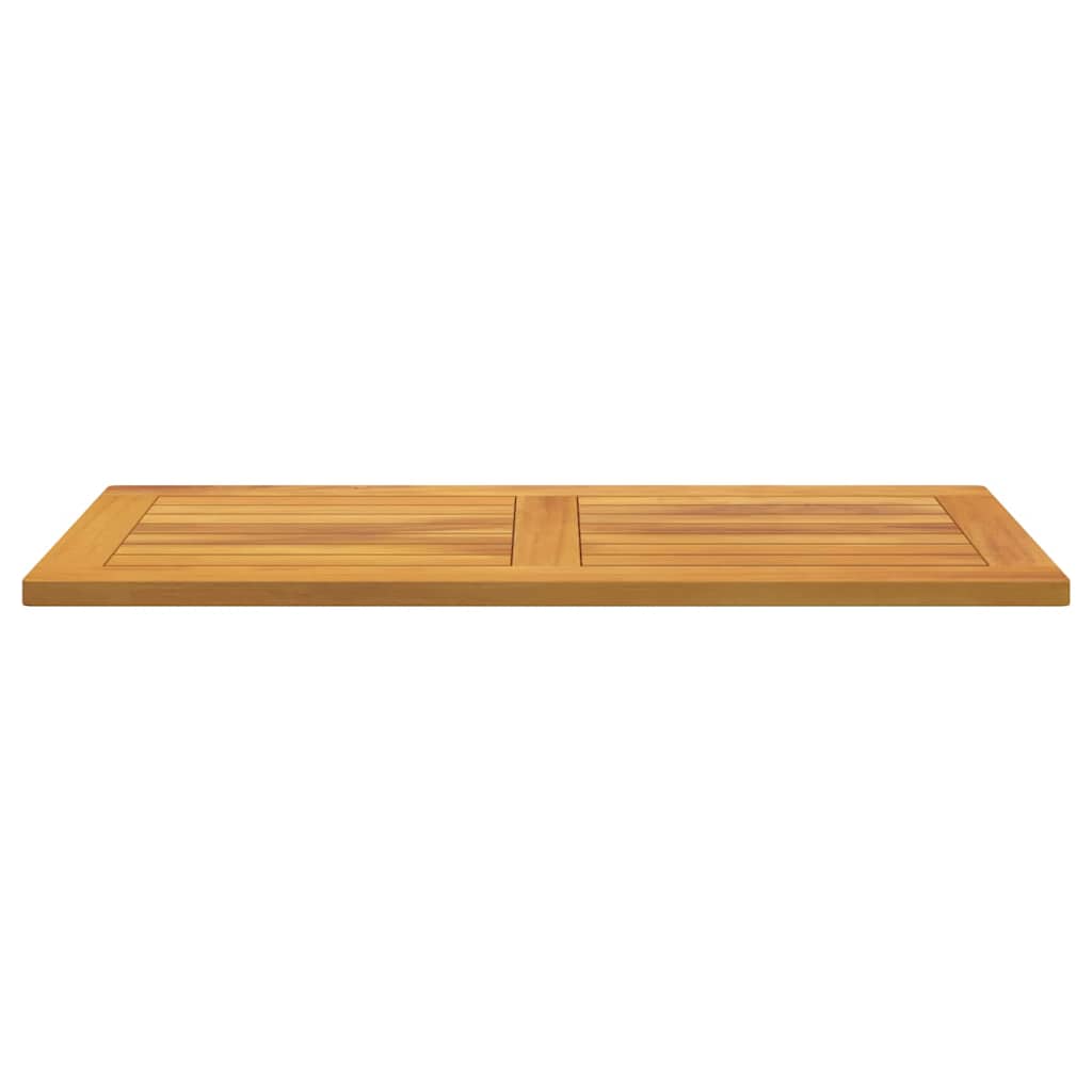 Table Top Oil Natural 90 x 45 x 2 cm Solid Acacia Wood