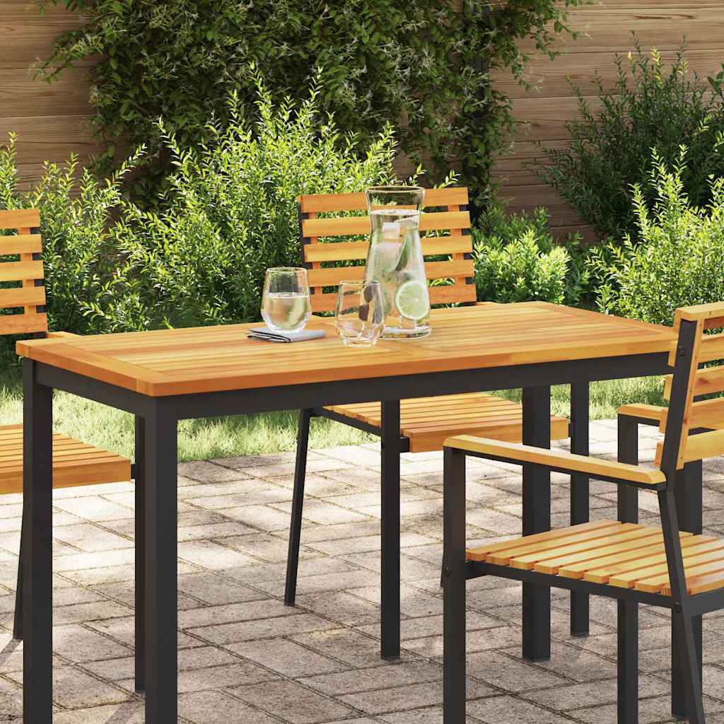 Table Top Oil Natural 110 x 55 x 2 cm Solid Acacia Wood