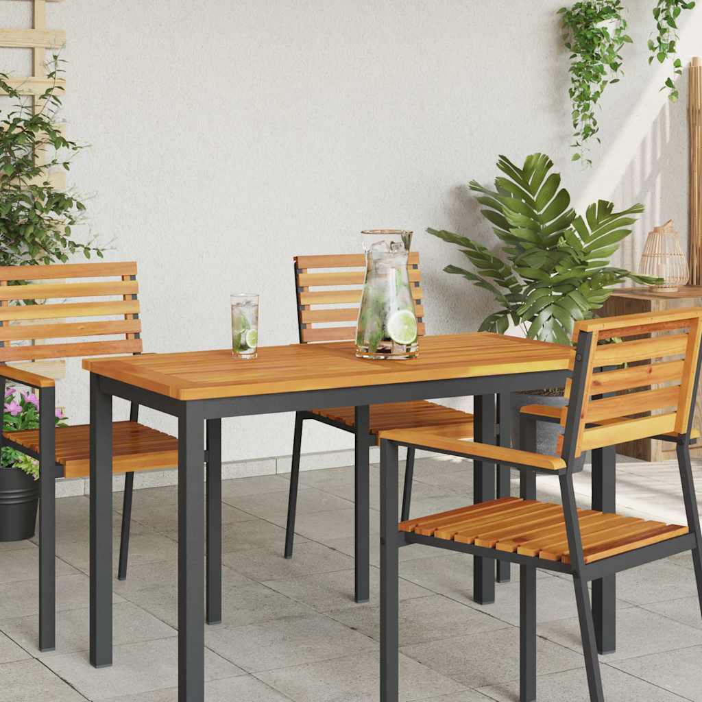 Table Top Oil Natural 110 x 55 x 2 cm Solid Acacia Wood