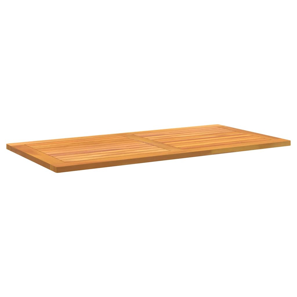 Table Top Oil Natural 110 x 55 x 2 cm Solid Acacia Wood