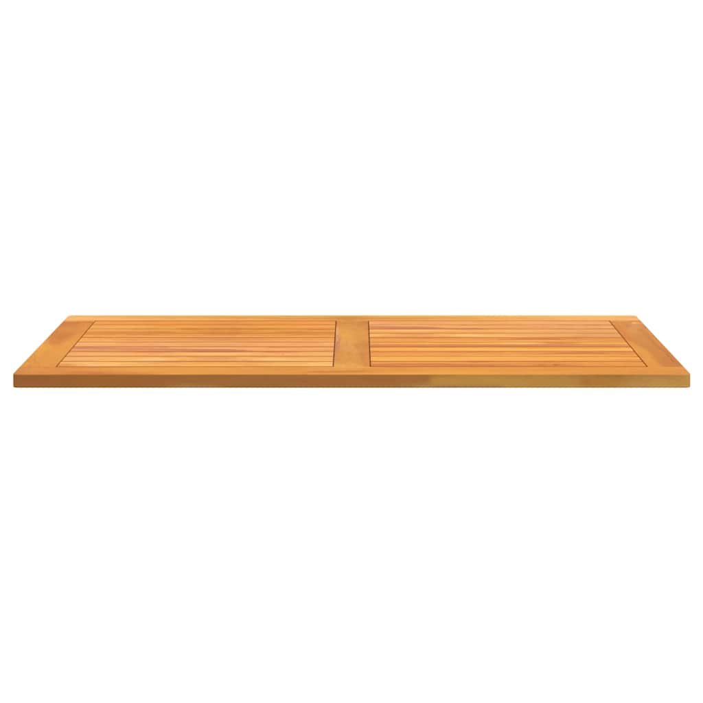 Table Top Oil Natural 110 x 55 x 2 cm Solid Acacia Wood