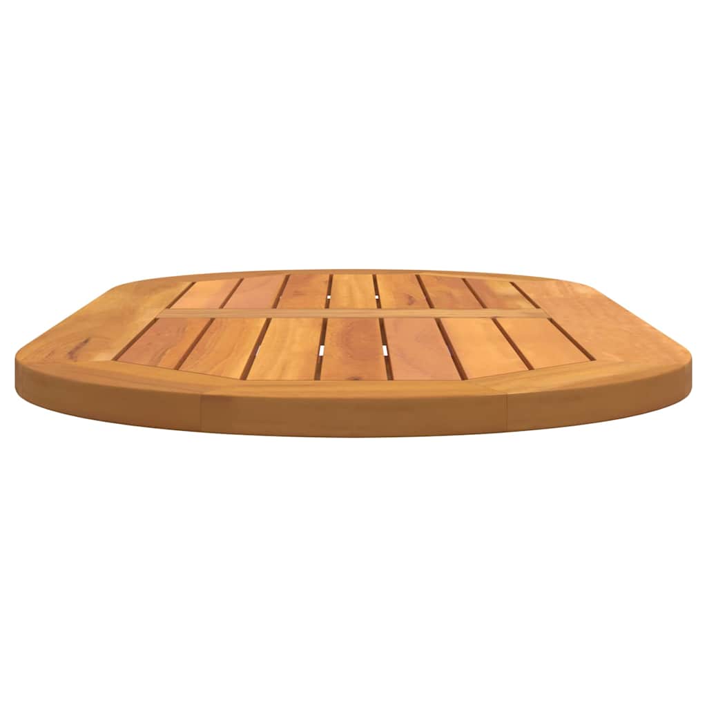 Table Top Oil Natural 90 x 45 x 2 cm Solid Acacia Wood