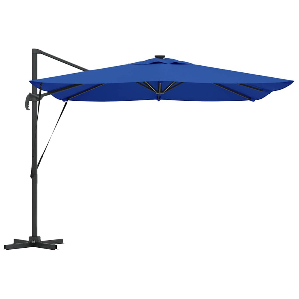 Umbrella Azure Blue 286 x 284 x 270 cm Aluminium and Polyester