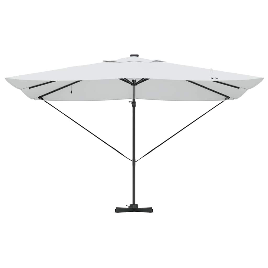 Umbrella Manual Sand 352 x 251 x 265 cm Polyester and Aluminium