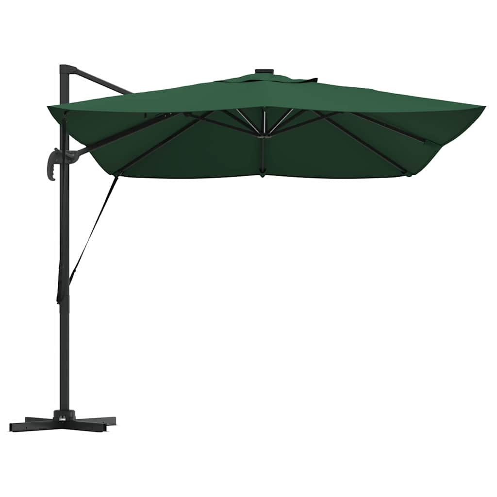 Umbrella Green 352 x 251 x 265 cm Polyester and Aluminium