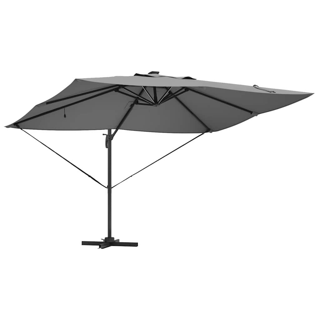 Umbrella Anthracite 352 x 251 x 265 cm Polyester and Aluminium