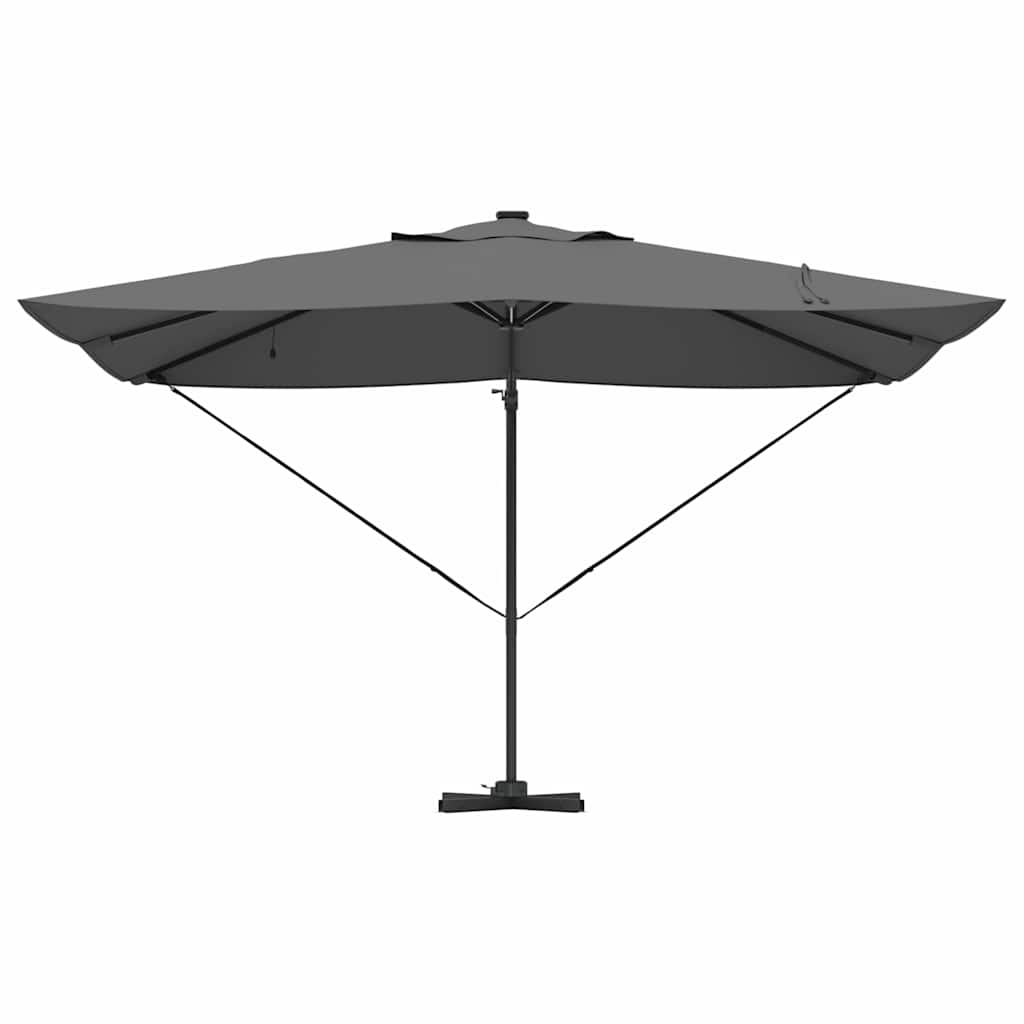 Umbrella Anthracite 352 x 251 x 265 cm Polyester and Aluminium