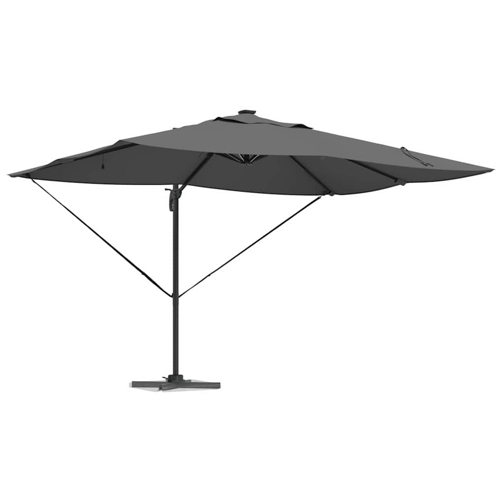Umbrella Anthracite 352 x 251 x 265 cm Polyester and Aluminium