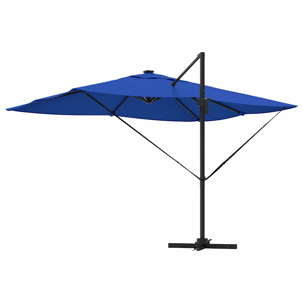 Umbrella Azurblau 352 x 251 x 265 cm Polyester and Aluminium
