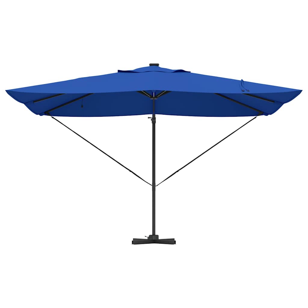 Umbrella Azurblau 352 x 251 x 265 cm Polyester and Aluminium