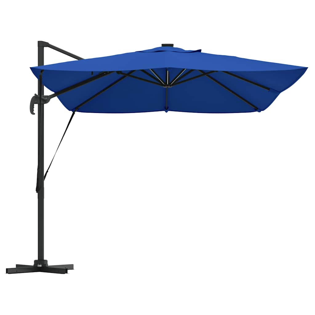 Umbrella Azurblau 352 x 251 x 265 cm Polyester and Aluminium