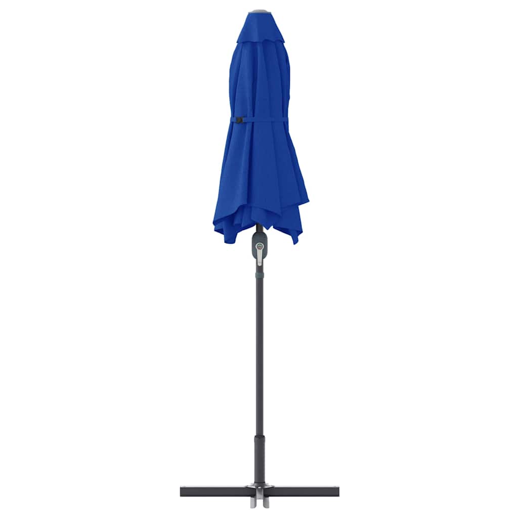 Garden Parasol 370 x 197 x 239 cm Polyester and Aluminium