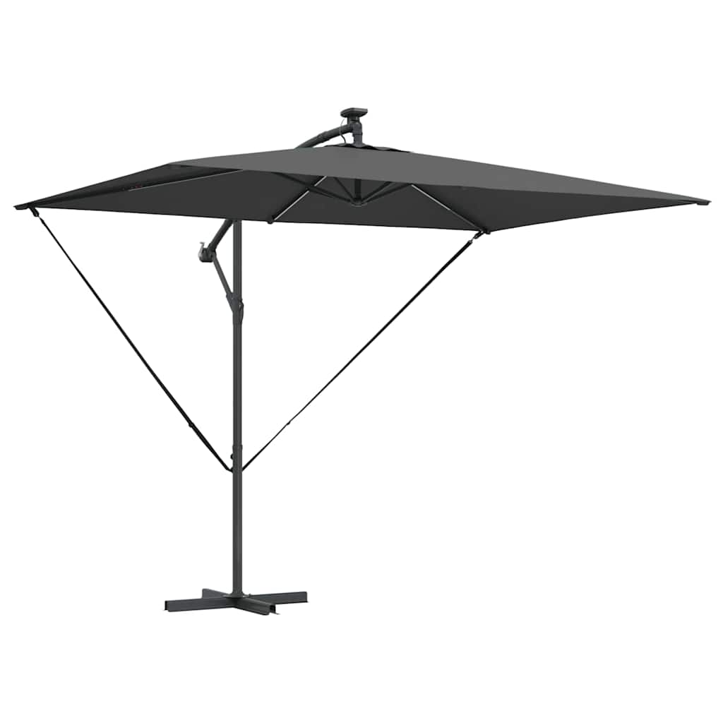 Umbrella Anthracite 294 x 200 x 270 cm Polyester and Aluminium