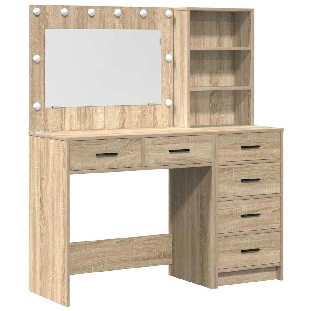 Dressing Table Brown 78.5 x 41 x 135 cm Engineered wood