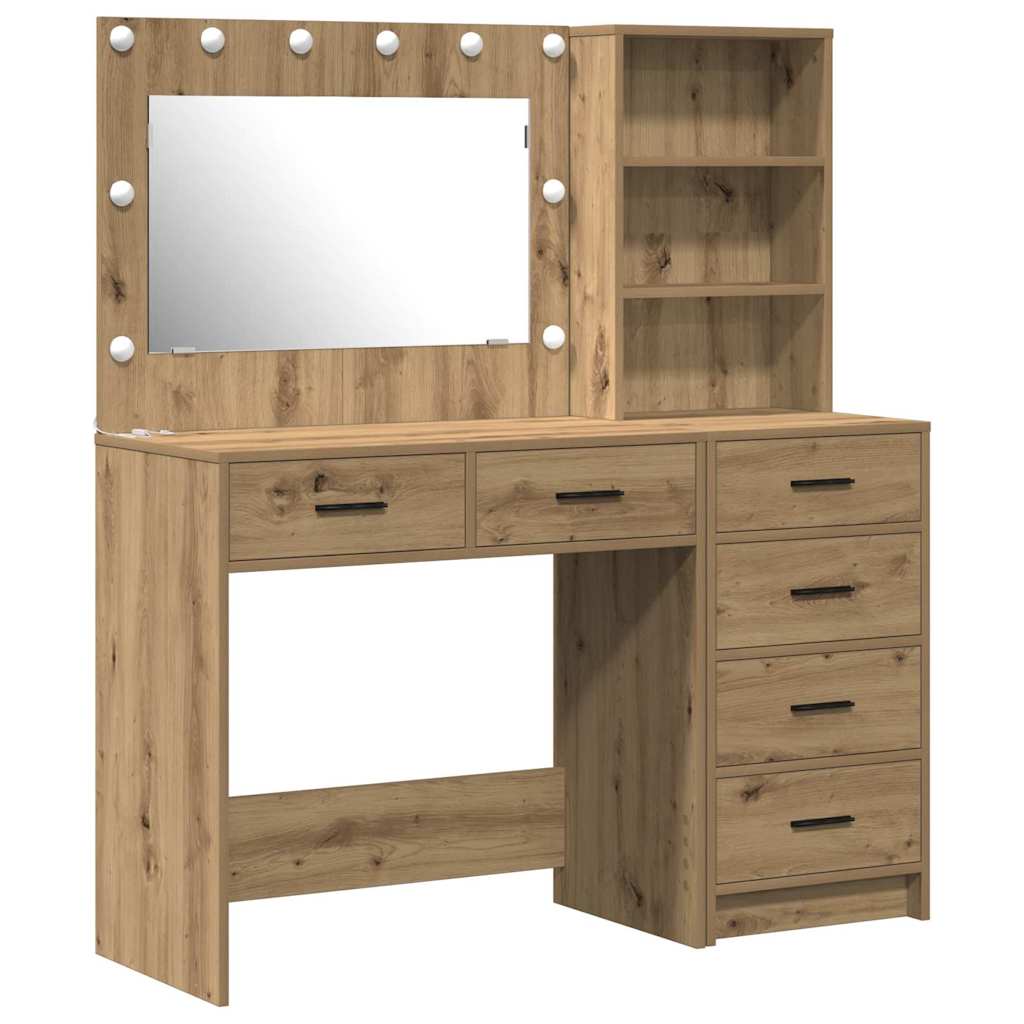 Dressing Table Brown 78.5 x 41 x 135 cm Engineered wood
