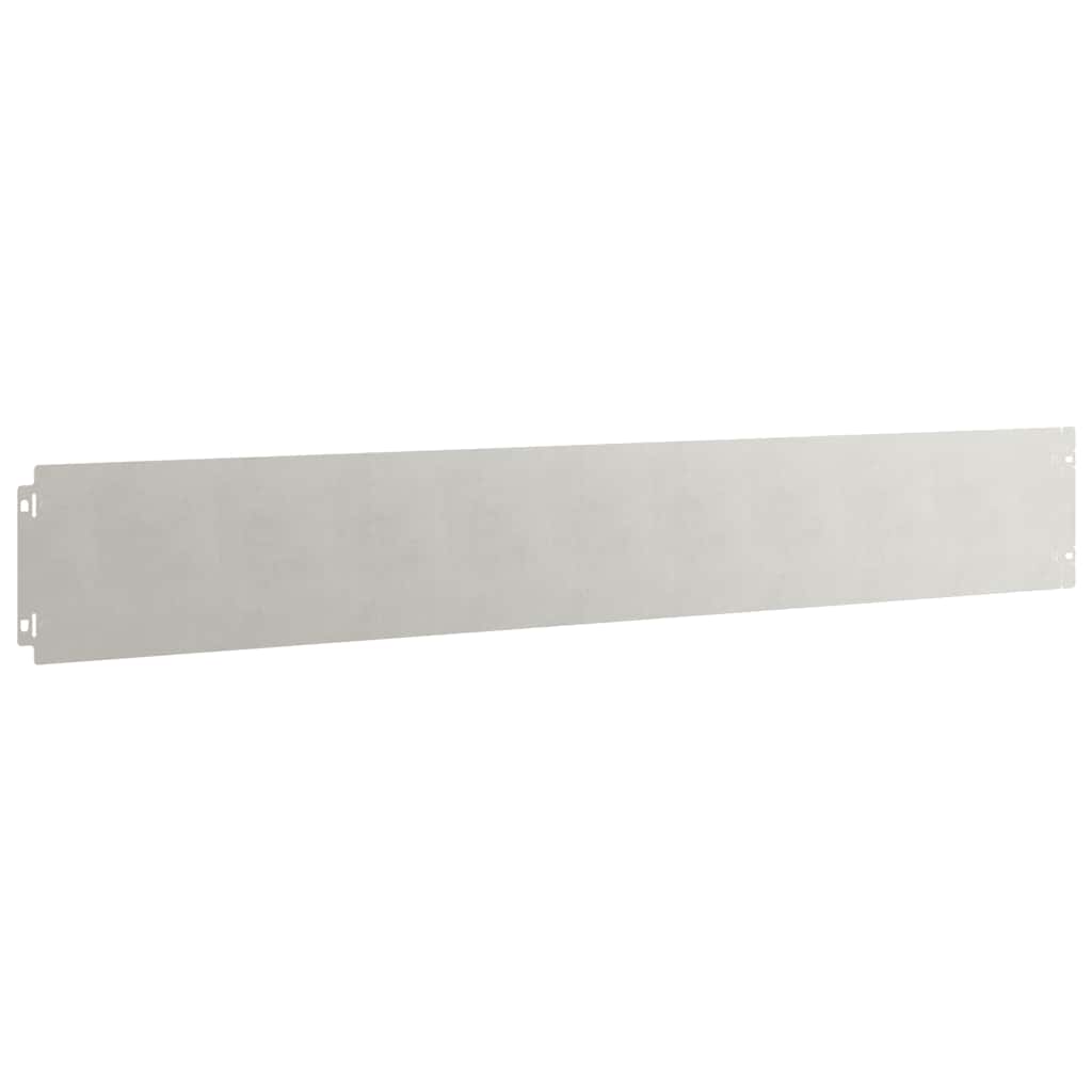 Lawn Edging 30 pcs 15 x 103 cm Stainless Steel Silver