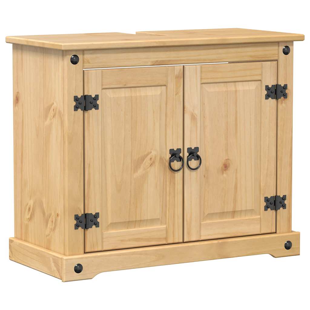 2 Piece Bathroom Furniture Set "Corona" Solid Wood Pine