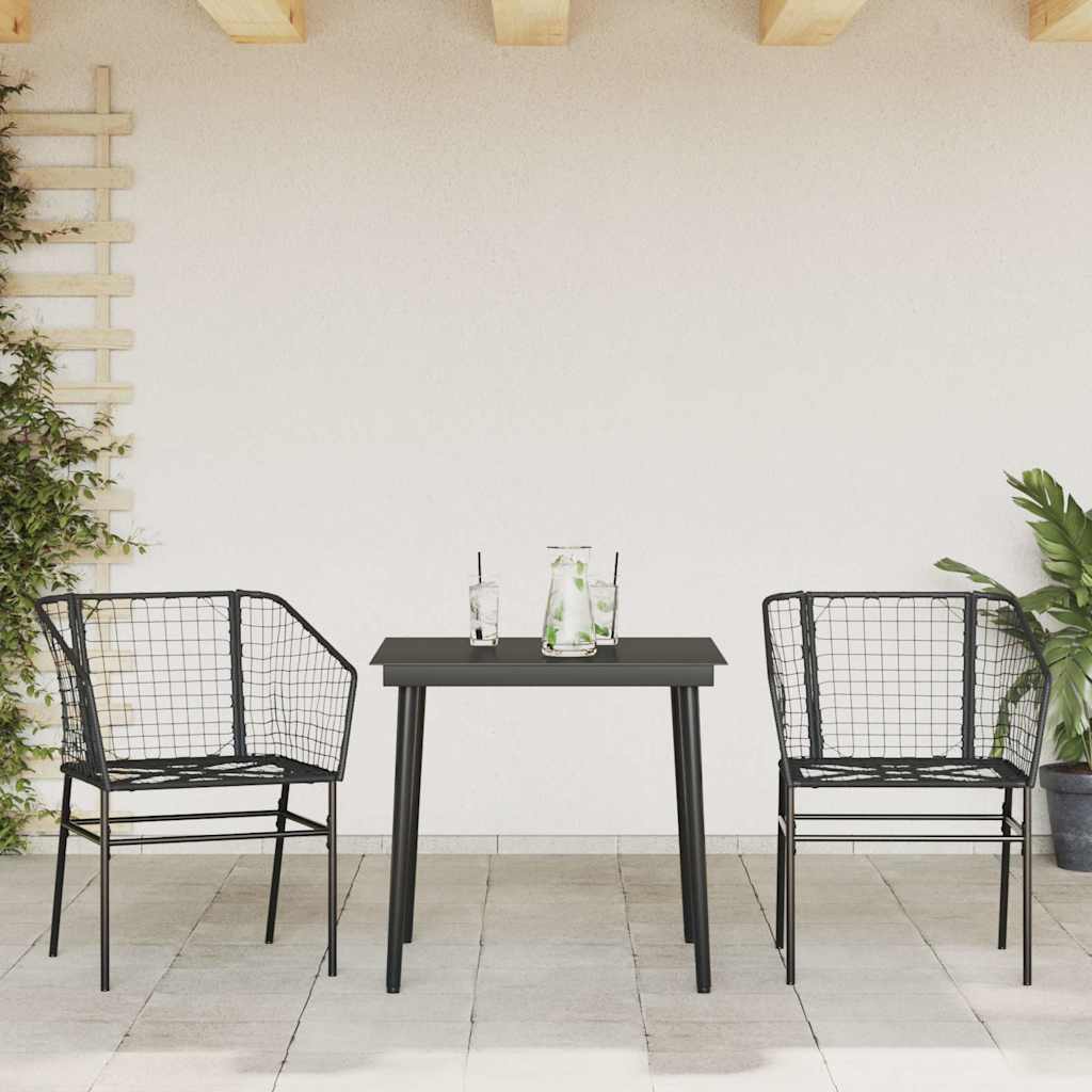 Garden Dining Set | Black