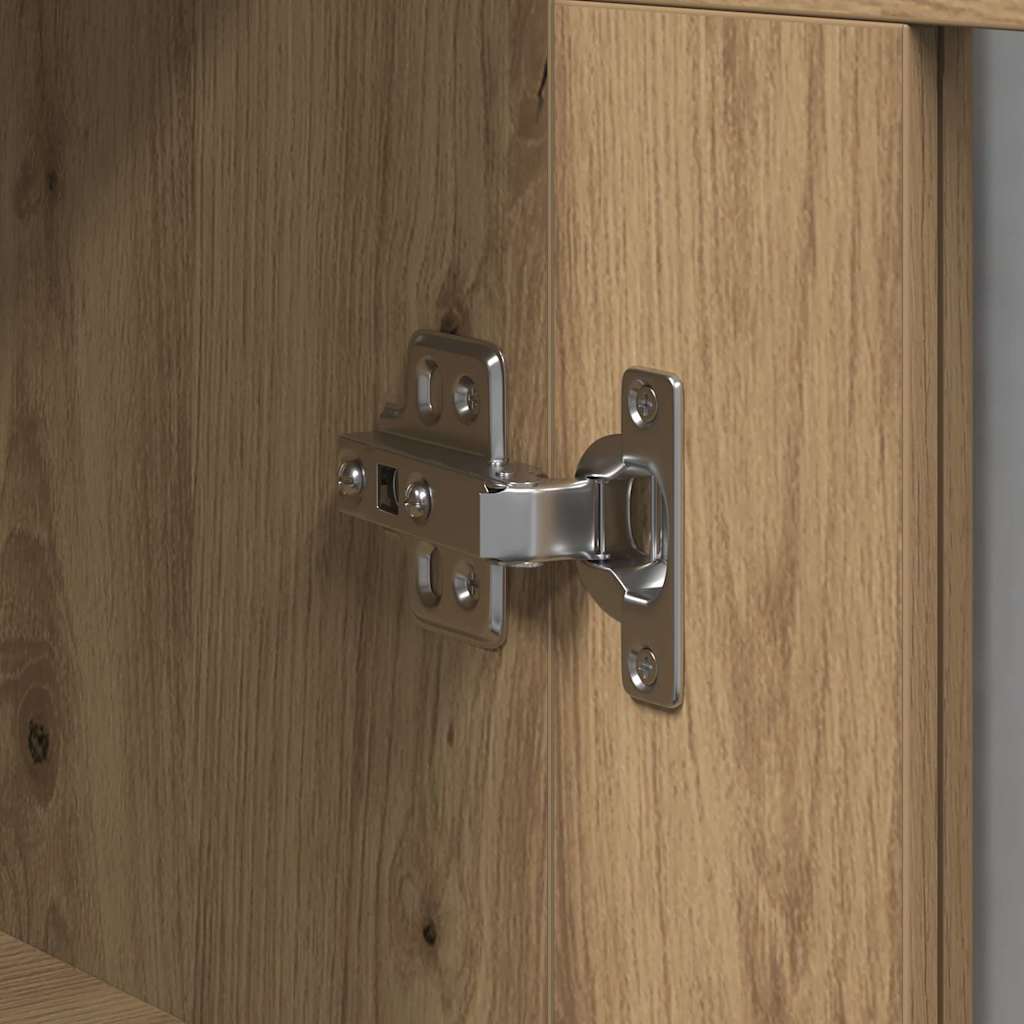 Wall Cabinets 2 pcs Artisan Oak 69.5 x 34 x 90 cm