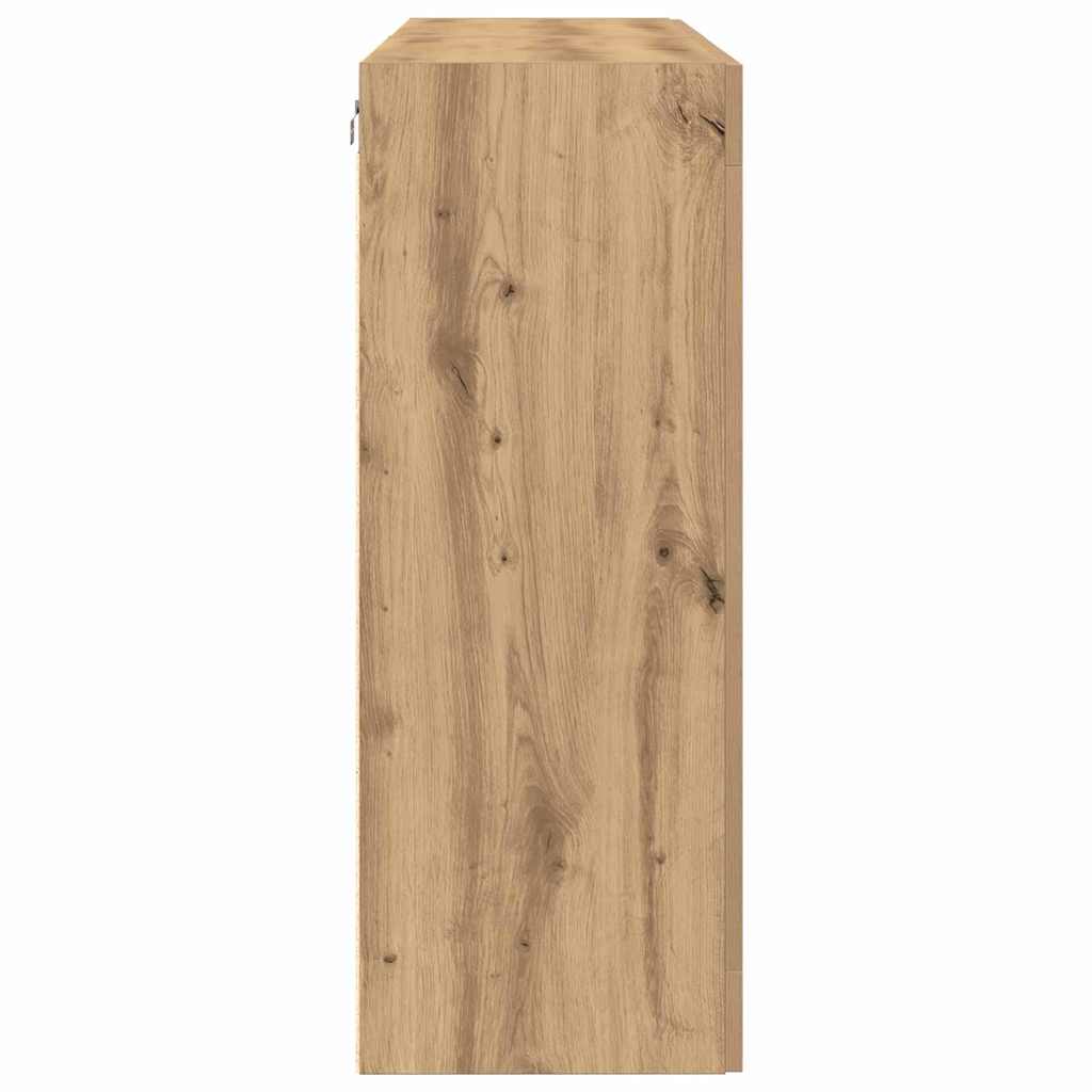 Wall Cabinets 2 pcs Artisan Oak 69.5 x 34 x 90 cm