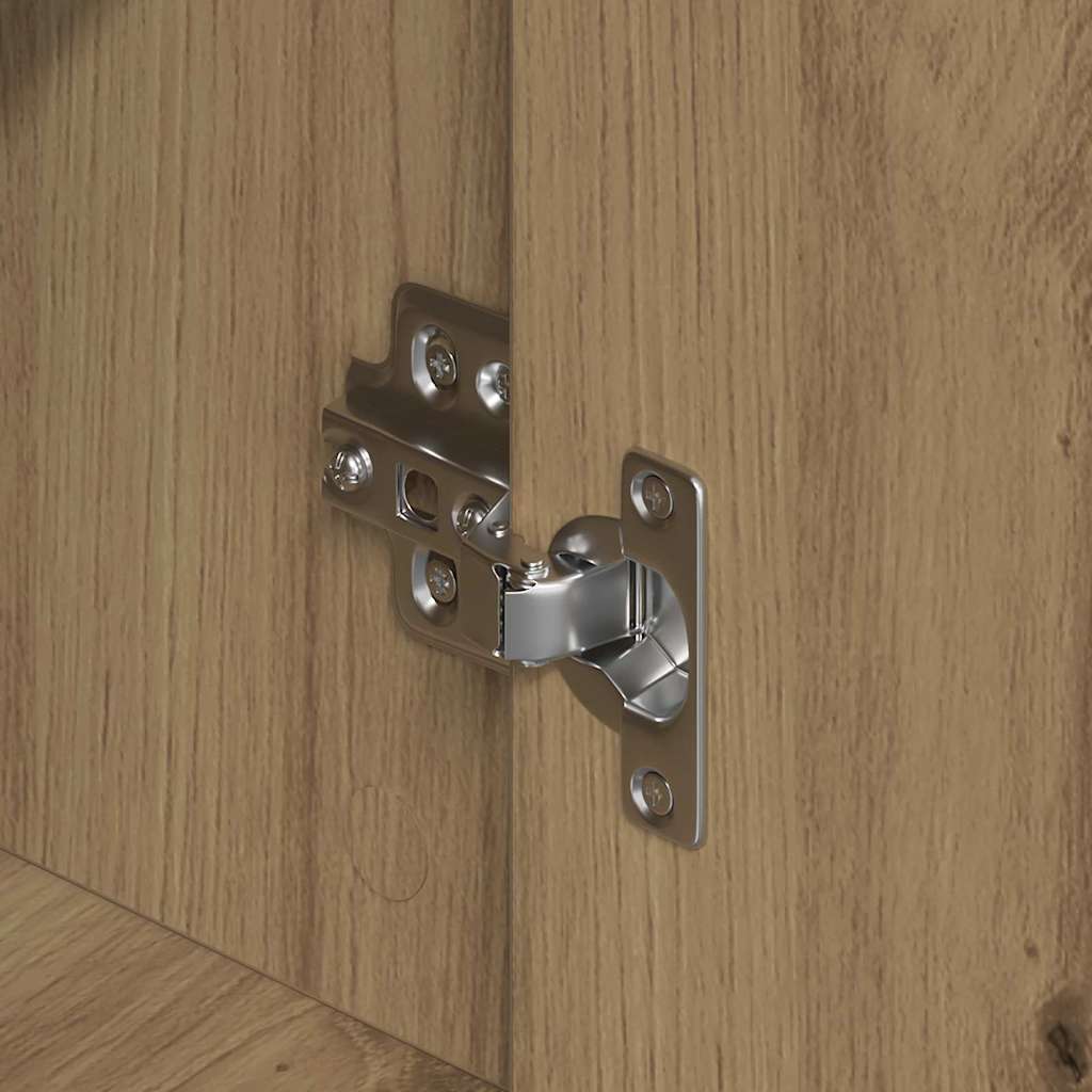Sideboard 2 pcs Artisan Oak 60 x 31 x 84 cm Engineered Wood